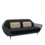 Fritz Hansen Favn™ JH3 - 3-Sitzer Sofa-Steelcut 190-Steelcut 240
