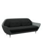 Fritz Hansen Favn™ JH3 - 3-Sitzer Sofa-Steelcut 190-Steelcut 190