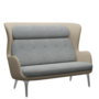 Fritz Hansen Ro™ JH110 - 2-sitzer Sofa-Steelcut 240-Hallingdal 116