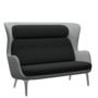 Fritz Hansen Ro™ JH110 - 2-sitzer Sofa-Hallingdal 116-Steelcut 190