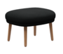 Fritz Hansen Ro™ JH12 - Fußhocker-Steelcut 190-Steelcut 190