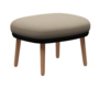 Fritz Hansen Ro™ JH12 - Fußhocker-Steelcut 190-Steelcut 240