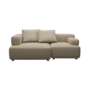 Fritz Hansen Alphabet Sofa™ PL210 Series - 2-Sitzer Sofa - Steelcut 240 - 1 Eckrücklehne - 1 Rückenlehne - 1 Armlehne links