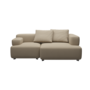 Fritz Hansen Alphabet Sofa™ PL210 Series - 2-Sitzer Sofa - Steelcut 240 - 1 Eckrücklehne - 1 Rückenlehne - 1 Armlehne rechts