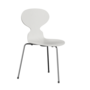 Fritz Hansen Ant™ 3100 - Gefärbte Lack - Stuhl - Chrome - White (100/105)
