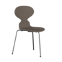Fritz Hansen Ant™ 3100 - Gefärbte Lack - Stuhl - Chrome - Deep Clay (140/145)