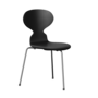 Fritz Hansen Ant™ 3100 - Gefärbte Lack - Stuhl - Chrome - Black (190/195)