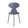 Fritz Hansen Ant™ 3100 - Gefärbte Lack - Stuhl - Black (190) - Dusk Blue (850/855)