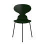 Fritz Hansen Ant™ 3100 - Gefärbte Lack - Stuhl - Black (190) - Evergreen (950/955)