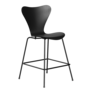 Fritz Hansen Serie 7™ 3187 - Gefärbte Esche - Theckenhocker-Black (190)-Black (190/195)