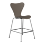 Fritz Hansen Serie 7™ 3187 - Lack - Theckenhocker-Chrome-Deep Clay (140/145)