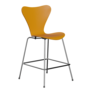 Fritz Hansen Serie 7™ 3187 - Lack - Theckenhocker-Chrome-Burnt Yellow (470/475)