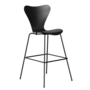 Fritz Hansen Serie 7™ 3197 - Lack- Barhocker-Black (190)-Black (190/195)