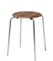 Fritz Hansen Dot™ Hocker - Nussbaum