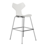 Fritz Hansen Grand Prix™ 3139 - Lack - Hoher Barhocker: Chrom - White (100/105)