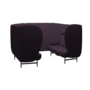 Fritz Hansen Plenum™ JH1004MU - Besprechungskabine-Tonus / Aubergine (684)