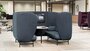 Fritz Hansen Plenum™ JH1004MUT - Besprechungskabine mit Tisch