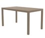 Fiam Aria Gartentisch ausziehbar 140/200 x 80cm - Taupe