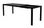 Fiam Aria Gartentisch ausziehbar 140/200 x 80cm - Schwarz