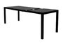 Fiam Aria Gartentisch ausziehbar 140/200 x 80cm - Schwarz