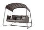 Cane-Line Cave Gartenchaukel inkl. Kissensatz -   8557BT - Cave Gartenchaukel inkl. Kissensatz Cane-line Tex Braun