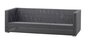 Cane-Line Chester 3 Sitzer Loungesofa-Graphite, Cane-line Weave-Ohne