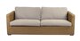 Cane-Line Chester 3 Sitzer Loungesofa-Natural, Cane-line Weave-Cane-line Rise, Desert sand