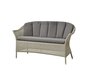 Cane-Line Lansing Sofa-5556LT - Lansing Sofa, Taupe, Cane-line Faser-5511RY36 - Rückenkissen, taupe