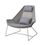 Cane-Line Breeze Highbacksessel-Cane-line Weave, Taupe-Cane-line Natté, Grey