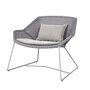 Cane-Line Breeze Loungesessel-Cane-line Weave, Light Grey-Cane-line Focus, Light Grey