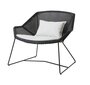 Cane-Line Breeze Loungesessel-Cane-line Weave, Schwarz-Cane-line Natté, White