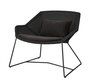 Cane-Line Breeze Loungesessel-Cane-line Weave, Schwarz-Cane-line Focus, Dark Grey