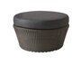 Cane-Line Kingston Hocker gross-Cane-line Weave, Mocca-Cane-line Natté, Black