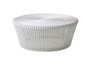 Cane-Line Kingston Hocker gross-Cane-line Weave, White grey-None