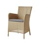 Cane-Line Hampsted Sessel-Natural, Cane-line Weave-Black, Cane-line Natté