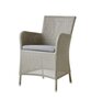 Cane-Line Hampsted Sessel-Taupe, Cane-line Weave-White, Cane-line Natté
