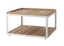 Cane-Line Level sofabord Gross - 5008AW White, Aluminium