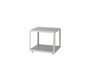 Cane-Line Level Beistelltisch Klein-5007AW White, Aluminium-Ceramic Tiles, Light grey