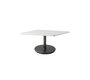 Aluminium, Lava Grey - Table Top, 75 X 75, Aluminium, White