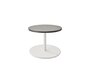 Aluminium, White - Table Top, Dia. 60 cm, Aluminium, Lava Grey Ceramic Light Grey