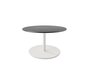 Aluminium, White - Table Top, Dia. 80 cm, Aluminium, Lava Grey