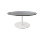 Aluminium, White - Table Top, Dia. 110 cm, Aluminium, Lava Grey