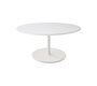 Aluminium, White - Table Top, Dia. 110 cm, Aluminium, White
