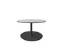 Aluminium, Lava Grey - Table Top, Dia. 75 cm, HPL, Grey