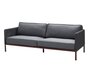 Cane-line Encore 3-Sitzer Sofa Soft Rope (5570)- Bordeaux 