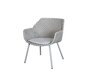 Cane-line Vibe Loungesessel (5407)-Weave - Light grey/grey/taupe-Natté / Light grey