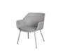 Cane-line Vibe Loungesessel (5407)-Weave - Light grey/grey/taupe-Natté / Taupe