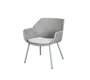 Cane-line Vibe Loungesessel (5407)-Weave - Light grey/grey/taupe-Wove / Light Brown