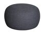 Cane-Line Circle Hocker Gross Rund Soft Rope - Dark Grey
