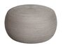 Cane-Line Circle Hocker Gross Rund Soft Rope - Taupe